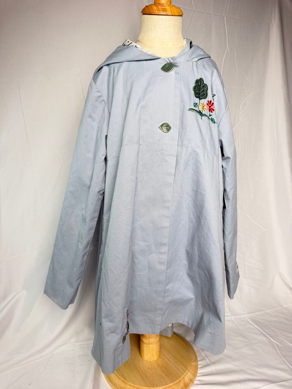 NWT Disney Animator's Collection Princesses Adorable Lightweight Hooded Coat